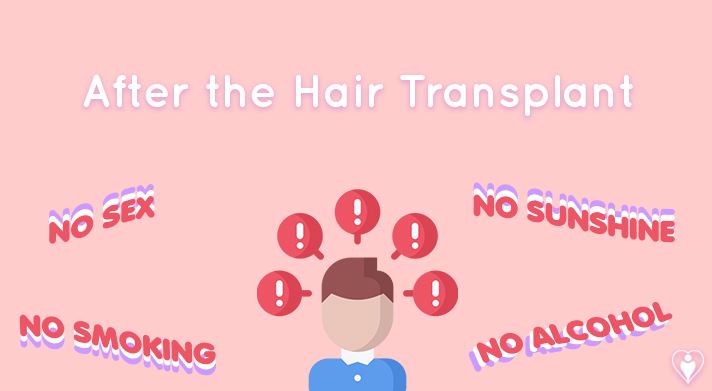 After the Hair Transplant: Why No Alcohol? Sex? Sunshine?